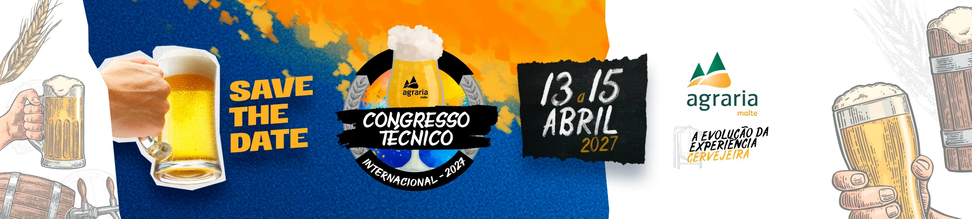 Save The Date - Congresso Técnico Internacional 2027