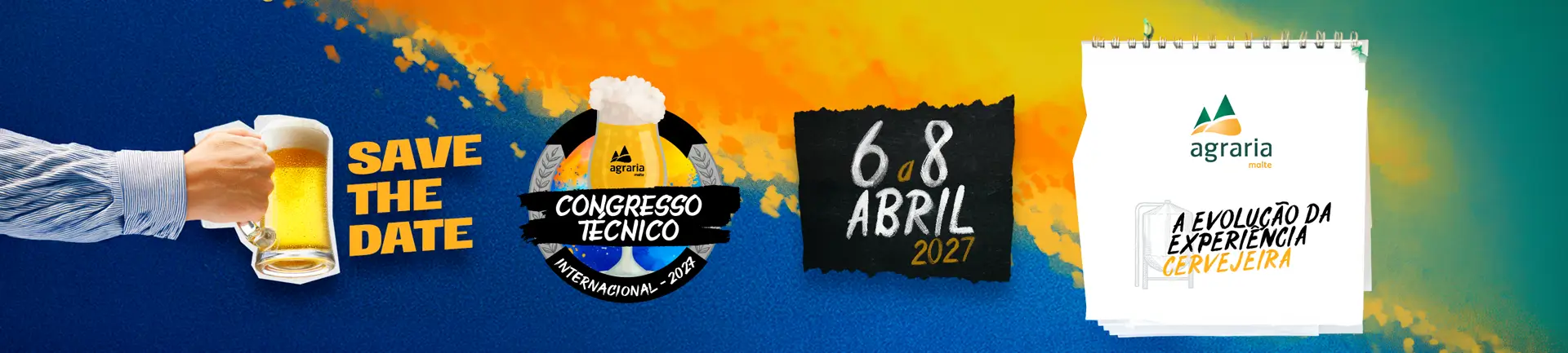 Save The Date - Congresso Técnico Internacional 2027